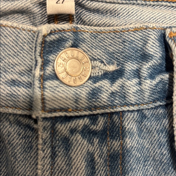 Agolde Cherie High Rise Straight Jeans in Merit Sz 27 / 4 - Picture 7 of 16